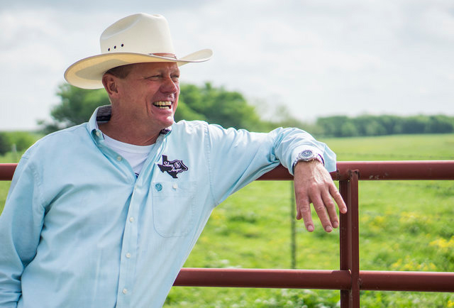 Mike Silvey on the ranch with Cabo Wabo Tequila and Michael Mixon